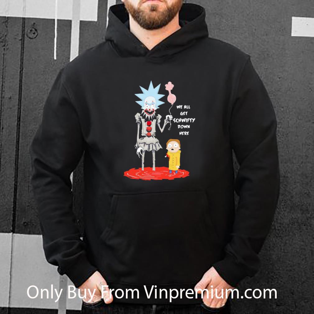 e0f64231 hot rick and morty we all get schwifty down here shirt 4 - Hot Rick And Morty We All Get Schwifty Down Here shirt