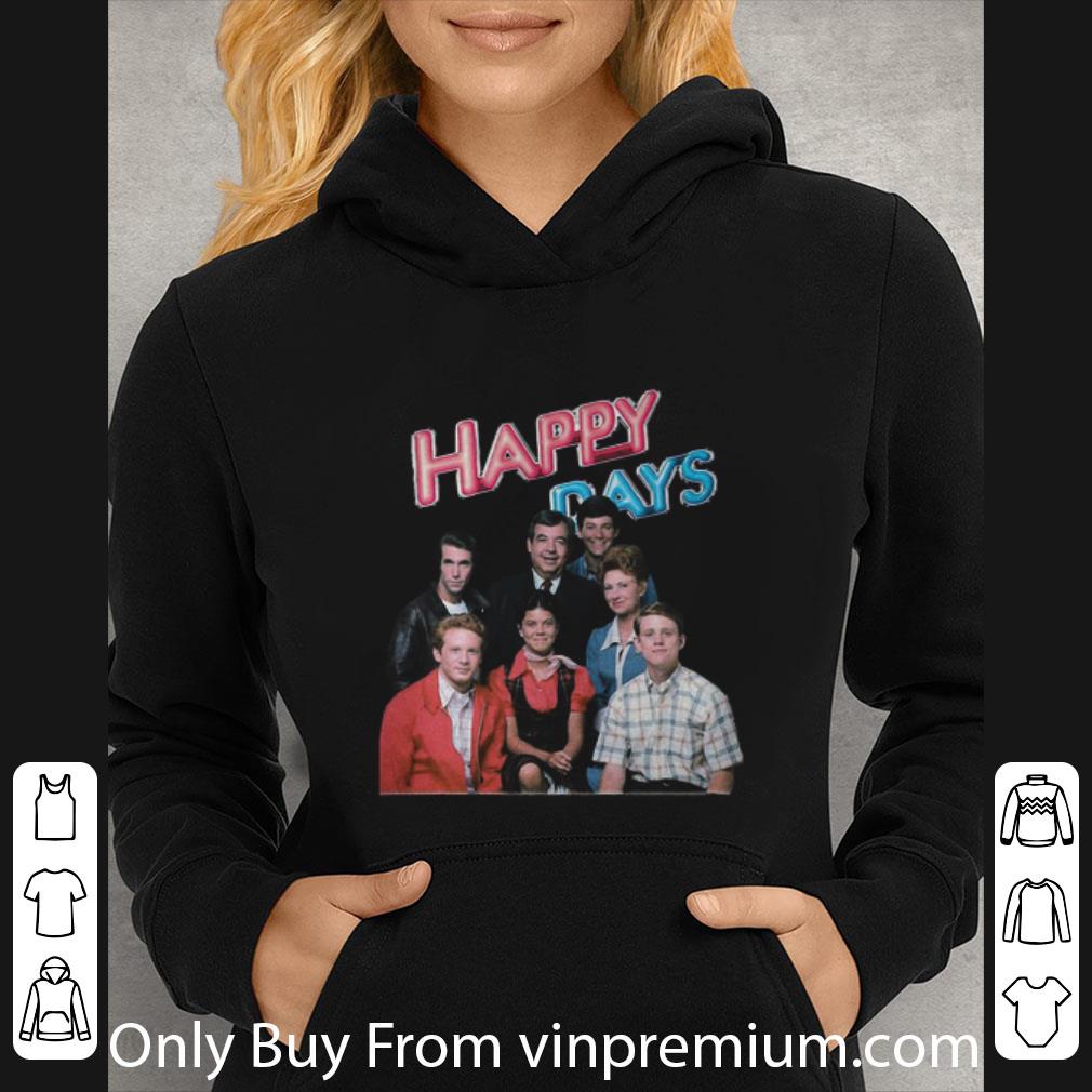 Awesome Happy Days Tv Series Characters Smiling shirt f81f0db5 awesome happy days tv series characters smiling shirt 4 - Awesome Happy Days Tv Series Characters Smiling shirt