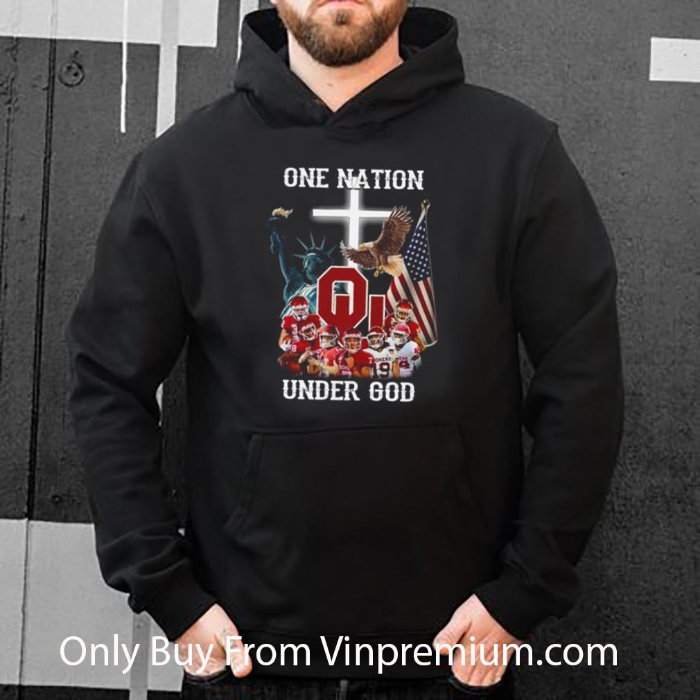 34d6b501 pretty statue of liberty american oklahoma sooners one nation under god shirt 4 - Pretty Statue Of Liberty American Oklahoma Sooners One Nation Under God shirt