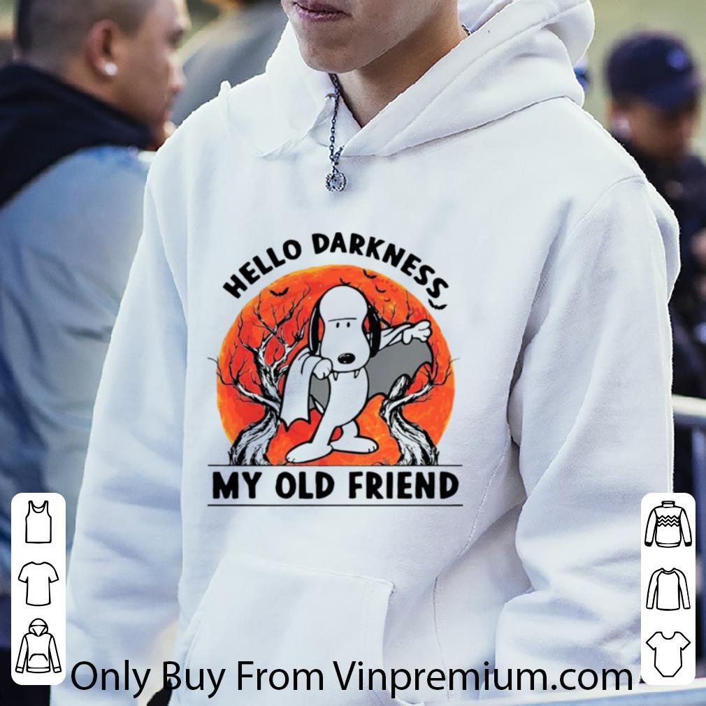 5845f817 hot snoopy dracula hello darkness my old friends shirt 4 - Hot Snoopy Dracula Hello Darkness My Old Friends shirt