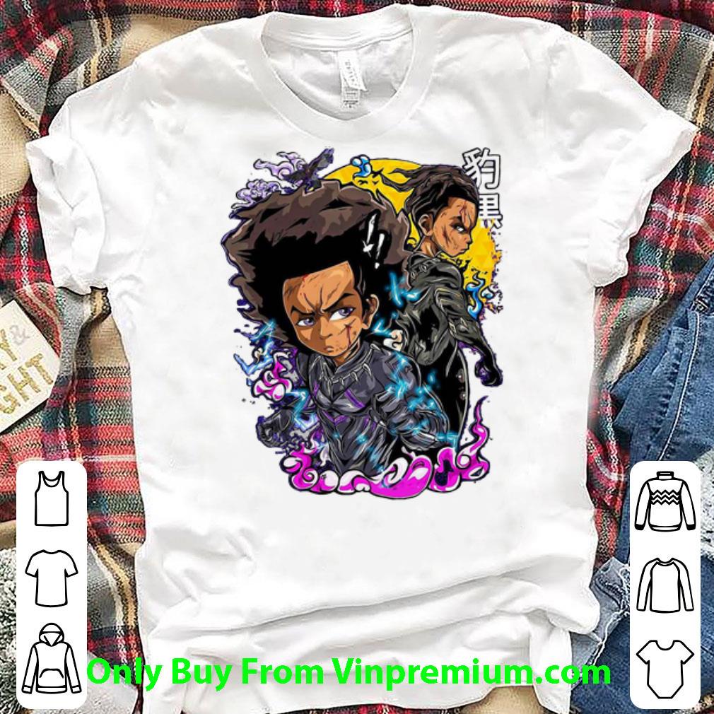 Awesome Black Panther Boondocks Sllq shirt