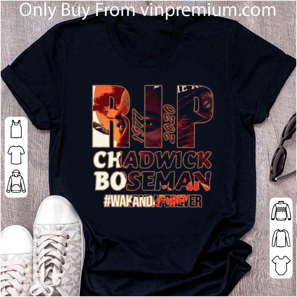 Original RIP Chadwick Boseman Wakand Forever shirt