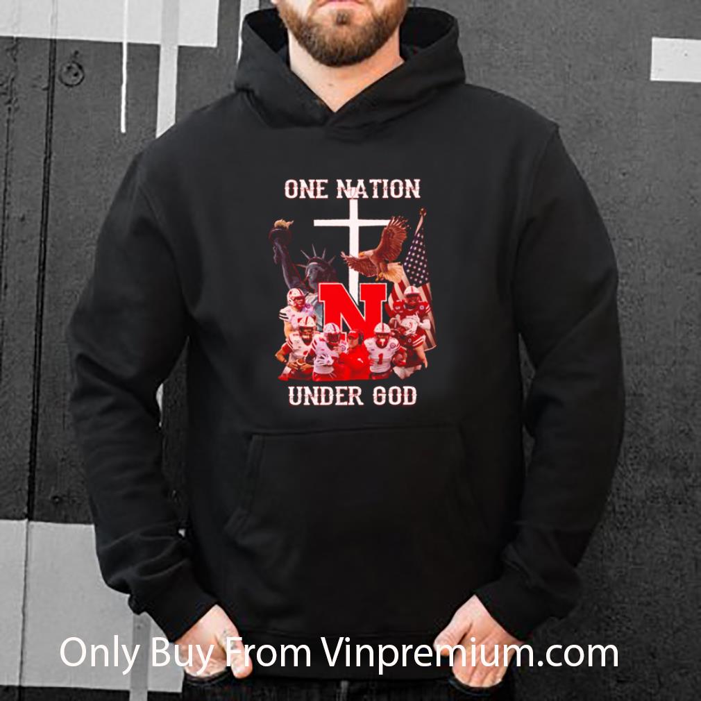 Original Nebraska Cornhuskers One Nation Under God shirt 8bf7a231 original nebraska cornhuskers one nation under god shirt 4 - Original Nebraska Cornhuskers One Nation Under God shirt
