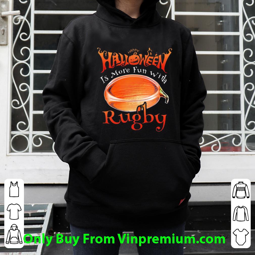 aa0a69dc nice happy halloween is more fun with rugby shirt 4 - Nice Happy Halloween Is More Fun With Rugby shirt