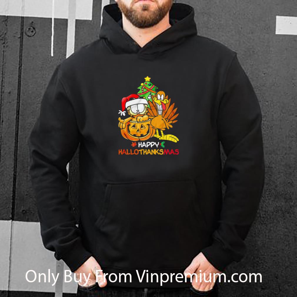 c2e6b426 official garfield happy hallothanksmas shirt 4 - Official Garfield Happy Hallothanksmas shirt