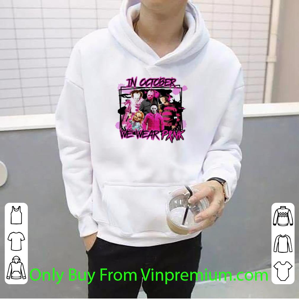 Top Pennywise Horror Characters Movies In October We Wear Pink shirt cf3516ea top pennywise horror characters movies in october we wear pink shirt 4 - Top Pennywise Horror Characters Movies In October We Wear Pink shirt