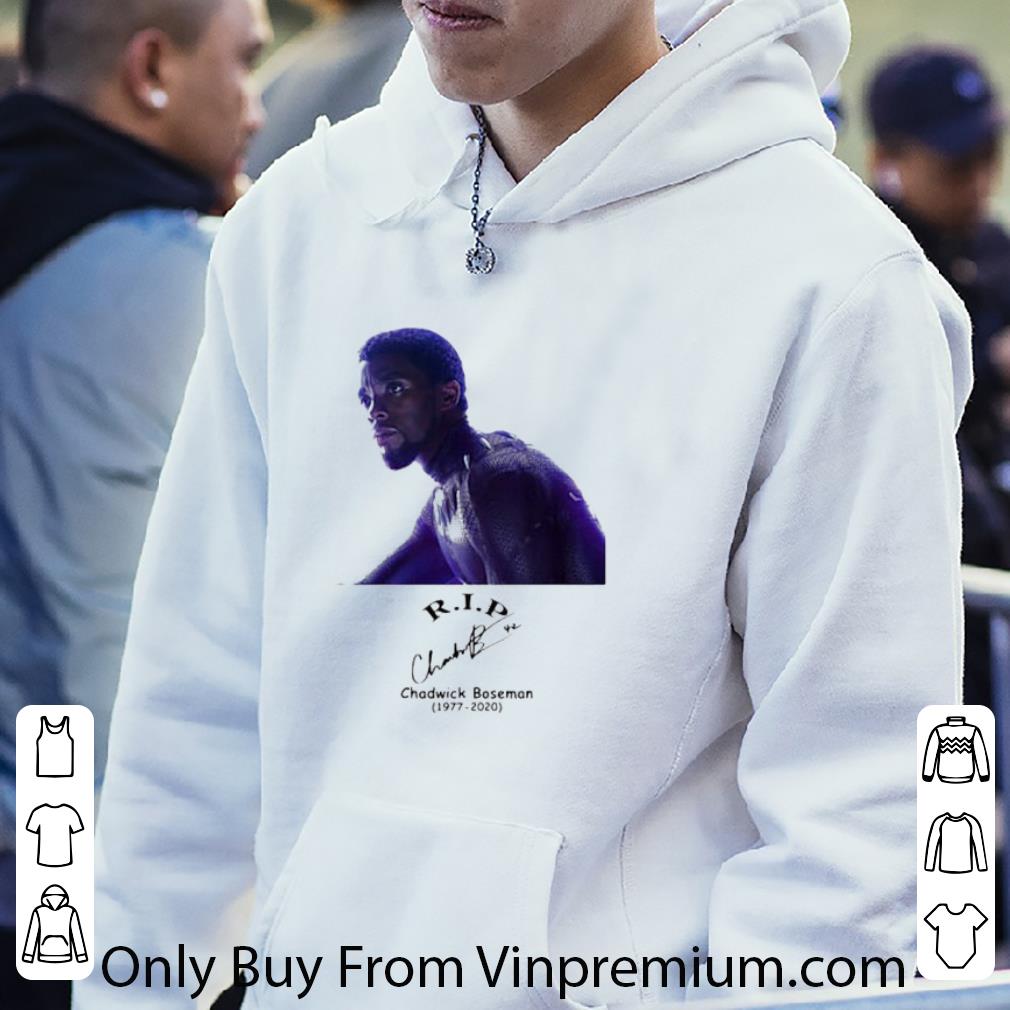dc2bebef original rip black panther 2 chadwick boseman 1977 2020 signature shirt 4 - Original RIP Black Panther 2 Chadwick Boseman 1977-2020 Signature shirt