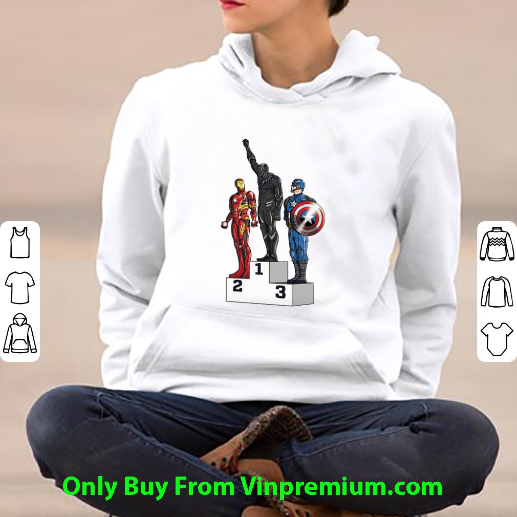 fcca09dc nice black panther is the best iron man captain america shirt 4 - Nice Black Panther Is The Best Iron Man Captain America shirt