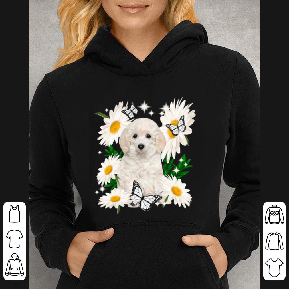 2b09cc4e official white toy poodle daisy flower shirt 4 - Official White Toy Poodle Daisy Flower shirt