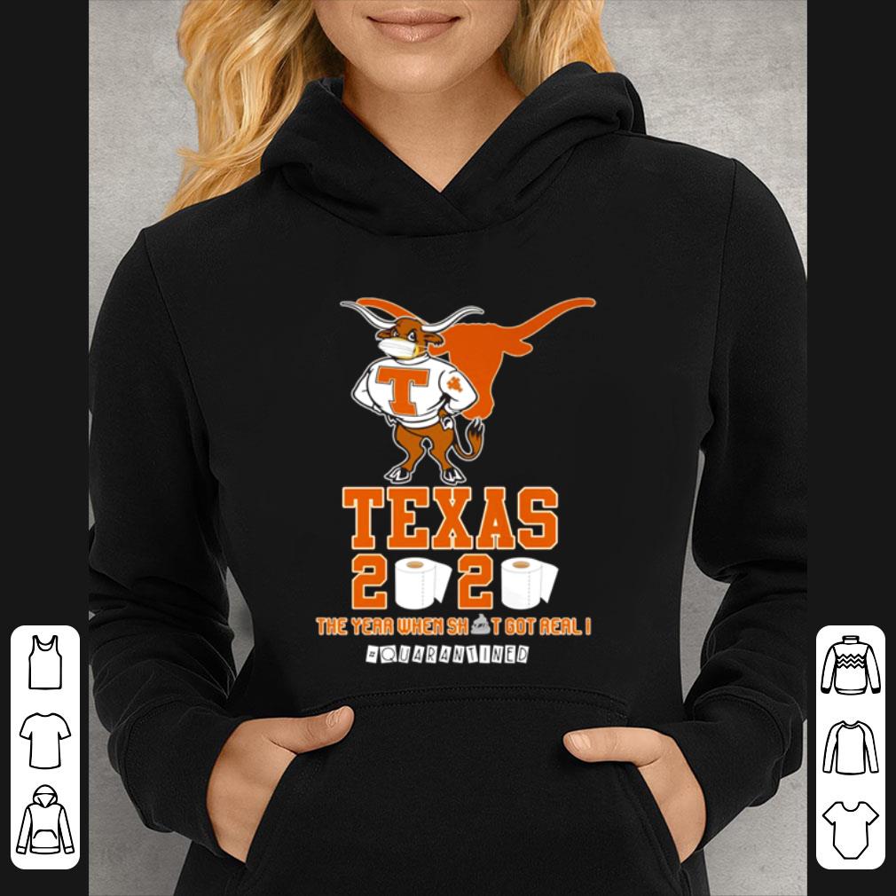 3b54723b hot texas longhorns 2020 the year when shit got real quarantined shirt 4 - Hot Texas Longhorns 2020 The Year When Shit Got Real #quarantined shirt