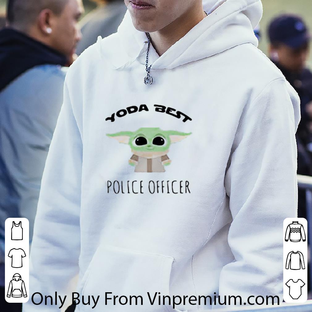 a8561b62 nice star wars baby yoda best police officer shirt 4 - Nice Star Wars Baby Yoda Best Police Officer shirt