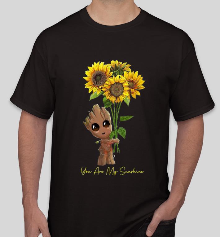 ae2d0ee2 great baby groot you are my sunshine sunflowers shirt 4 - Great Baby Groot You Are My Sunshine Sunflowers shirt