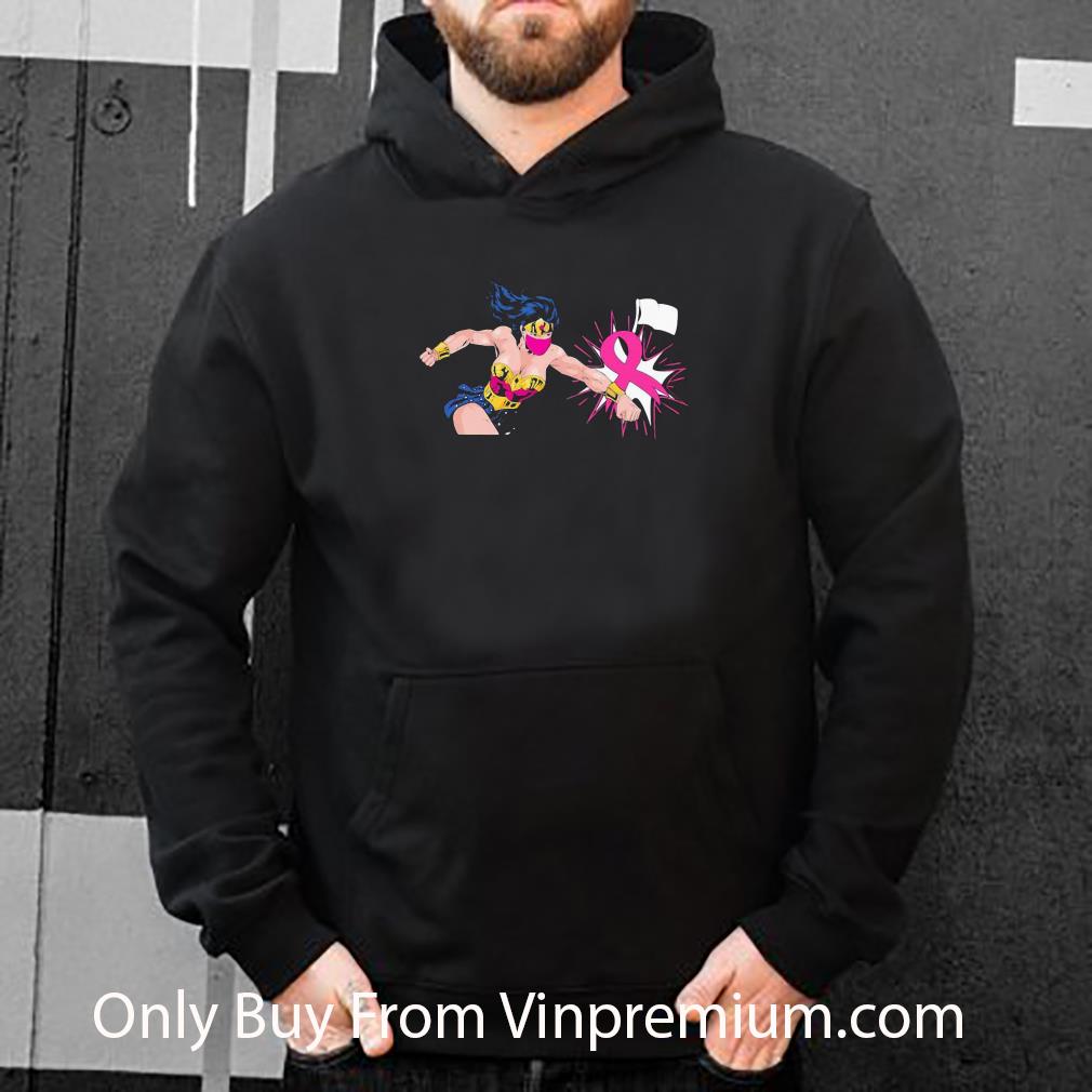 2d314fa2 nice wonder woman punch breast cancer awareness coronavirus shirt 4 - Nice Wonder Woman Punch Breast Cancer Awareness Coronavirus shirt