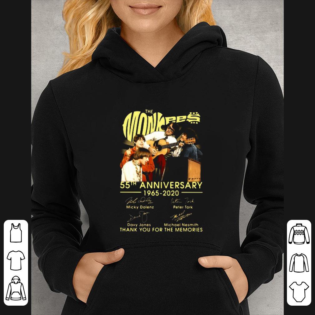 54b82908 nice the monkees 55th anniversary 1965 2020 thank you for the memories signatures shirt 4 - Nice The Monkees 55th Anniversary 1965 2020 Thank You For The Memories Signatures shirt