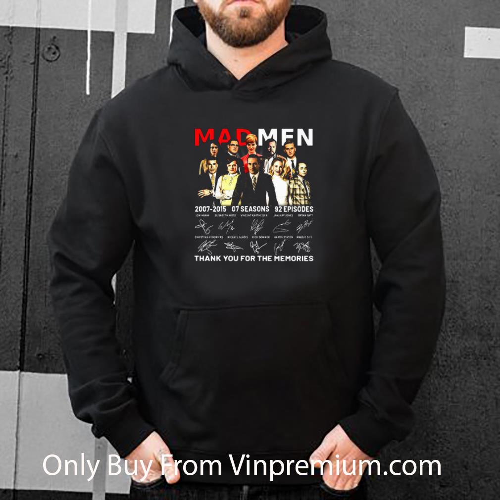 5e5ddee3 nice mad men movie 2007 2015 07 seasons 92 episodes signatures shirt 4 - Nice Mad Men Movie 2007-2015 07 Seasons 92 Episodes Signatures shirt