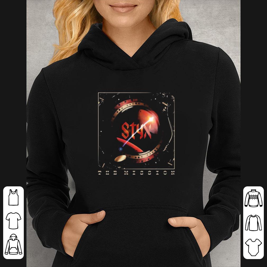 5ed7e013 premium styx the mission album art shirt 4 - Premium Styx The Mission Album Art shirt