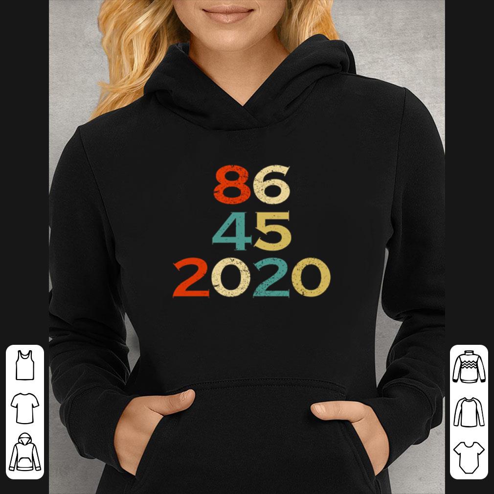 74d26e66 nice vintage 86 45 2020 anti trump impeach shirt 4 - Nice Vintage 86 45 2020 Anti Trump Impeach shirt