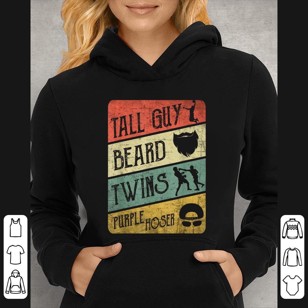 7625f52f awesome tall guy beard twins purple hoser shirt 4 - Awesome Tall Guy Beard Twins Purple Hoser shirt