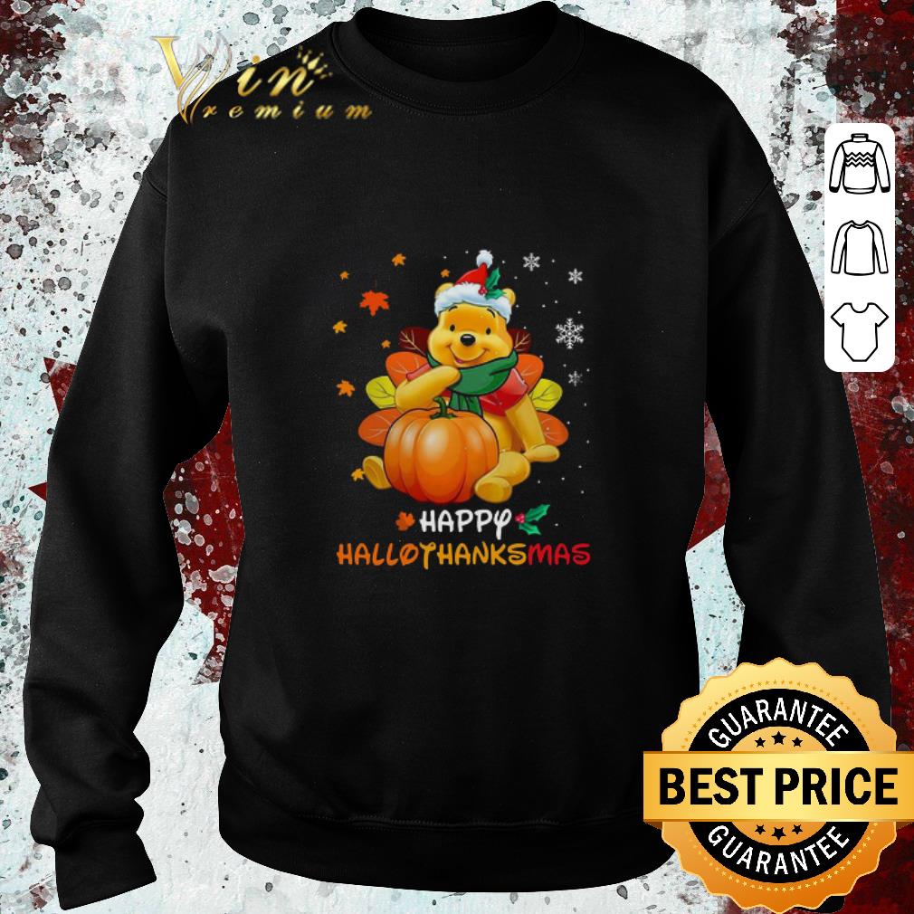 b5103e11 awesome pooh bear happy hallothanksmas christmas sweater 4 - Awesome Pooh Bear Happy Hallothanksmas Christmas sweater
