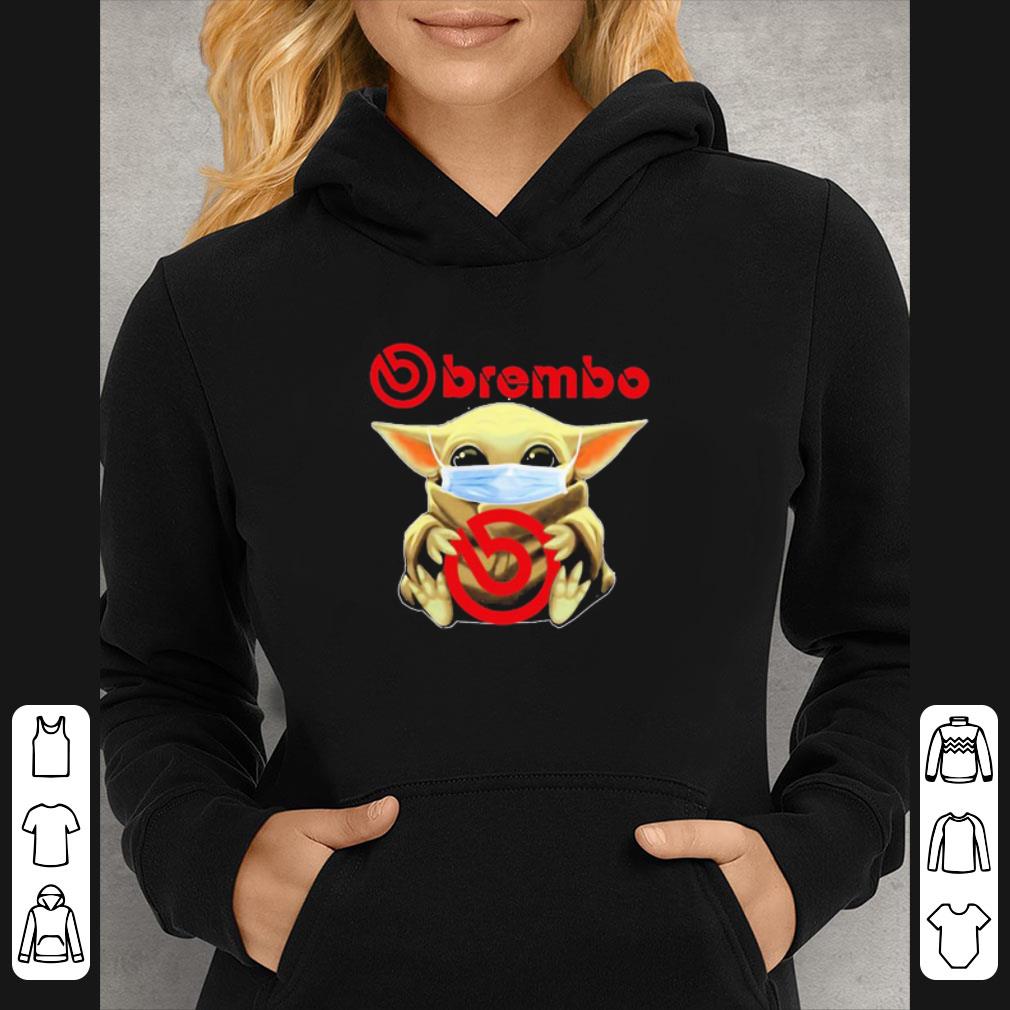 41298765 awesome star wars baby yoda hug brembo shirt 4 - Awesome Star Wars Baby Yoda Hug Brembo shirt