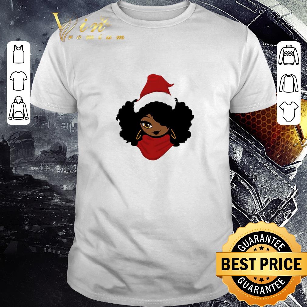 Hot Santa Black Girl Christmas shirt
