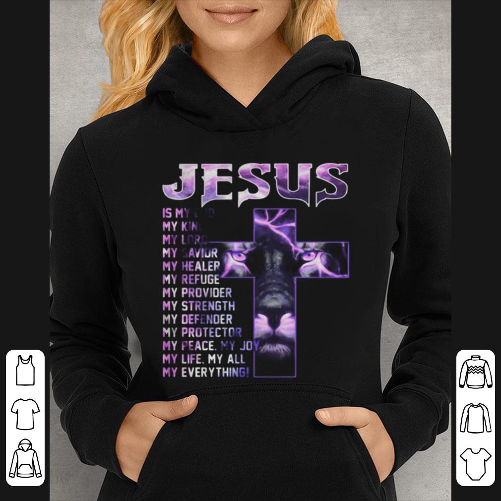 Pretty Lion Ling Jesus Is My Old My King Lord Savior Healer Refuge Provider Strength Defender Protector Peace shirt 59c1b2b0 pretty lion ling jesus is my old my king lord savior healer refuge provider strength defender protector peace shirt 4 - Pretty Lion Ling Jesus Is My Old My King Lord Savior Healer Refuge Provider Strength Defender Protector Peace shirt