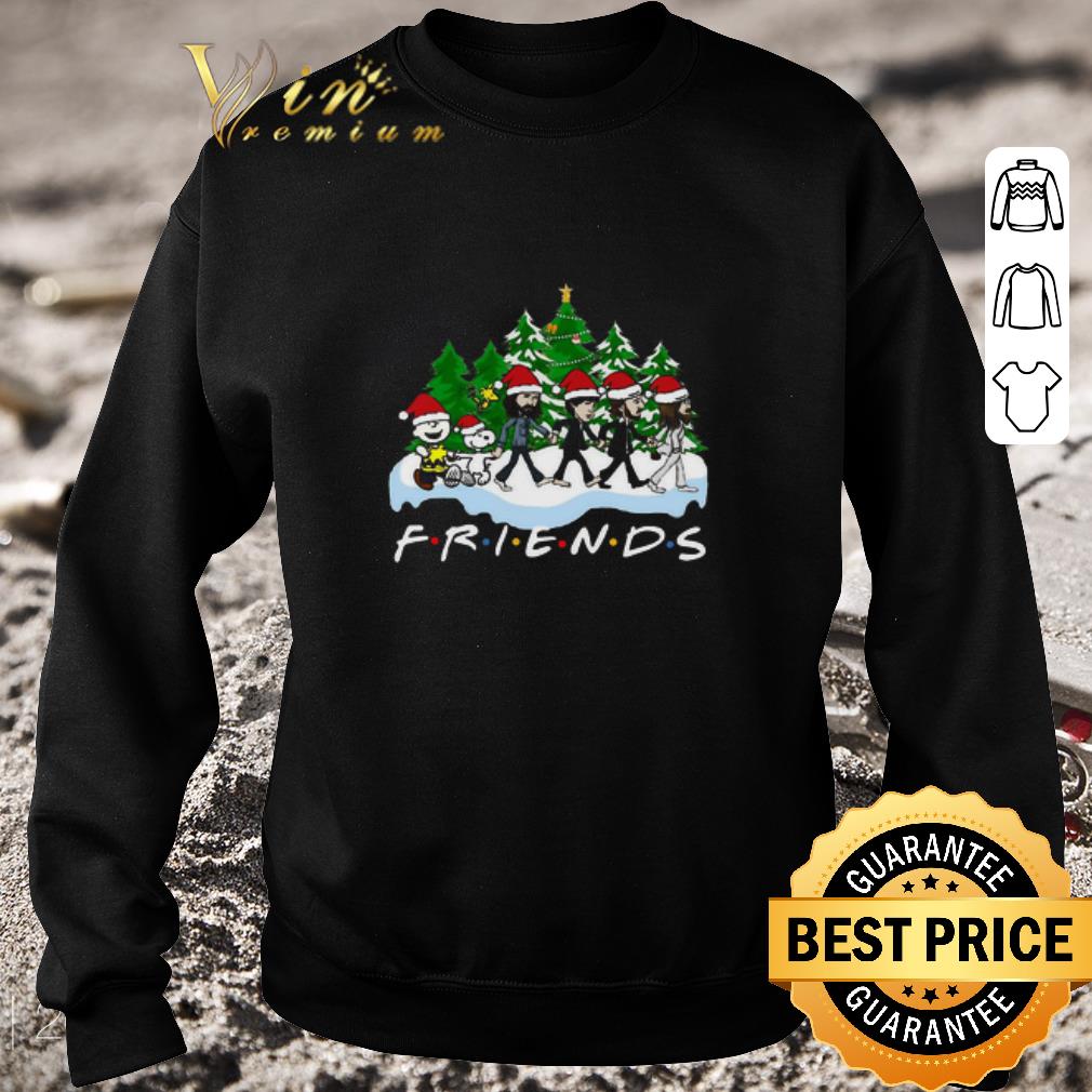5a7d0076 original the beatles and charlie brown and snoopy friends tree merry christmas sweater shirt 4 - Original The Beatles And Charlie Brown And Snoopy Friends Tree Merry Christmas Sweater shirt
