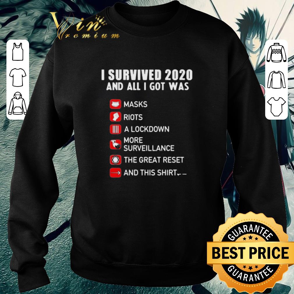 5ca800dd top i survived 2020 and all i got was masks riots a lockdown more surveillance the great reset and this shirt 4 - Top I Survived 2020 And All I Got Was Masks Riots A Lockdown More Surveillance The Great Reset And This shirt