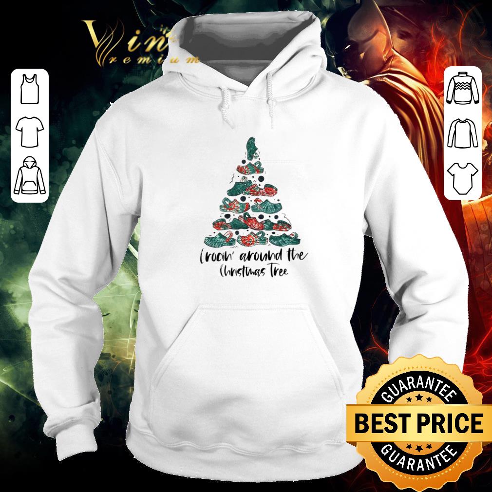 9383d604 official crocin around the christmas tree sweater shirt 4 - Official Crocin’ Around The Christmas Tree Sweater shirt