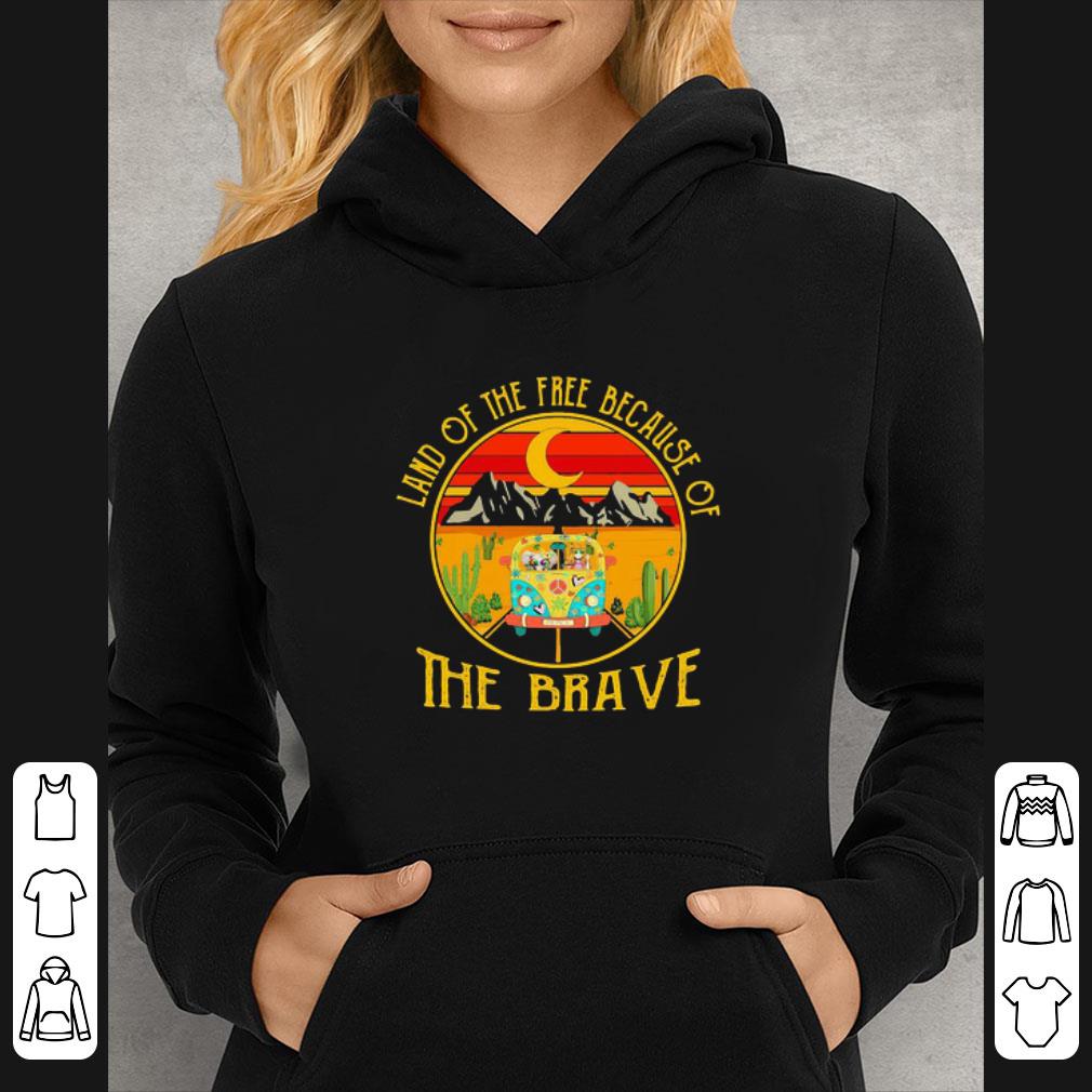 980e7405 nice land of the free because of the brave car moon shirt 4 - Nice Land Of The Free Because Of The Brave Car Moon shirt