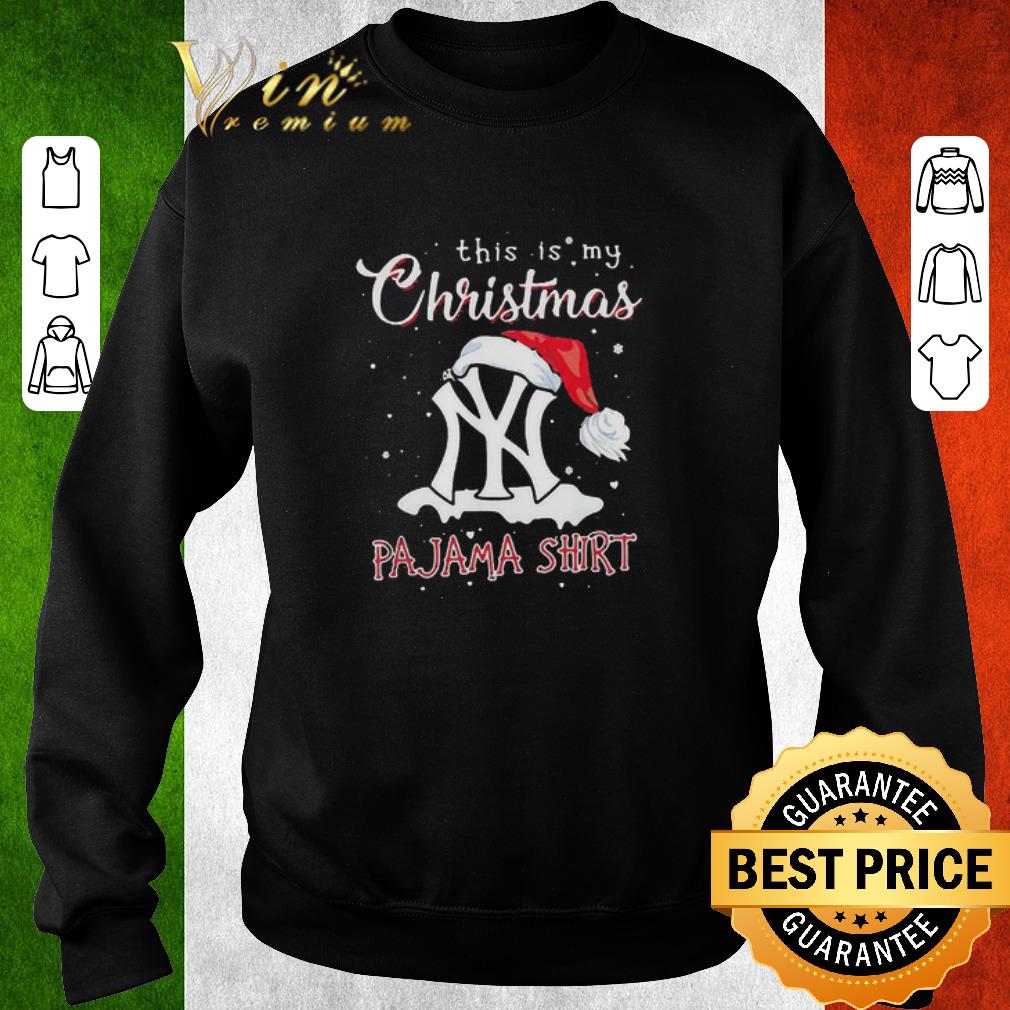 Hot This Is My Christmas Pajama New York Yankees shirt caed1334 hot this is my christmas pajama new york yankees shirt 4 - Hot This Is My Christmas Pajama New York Yankees shirt