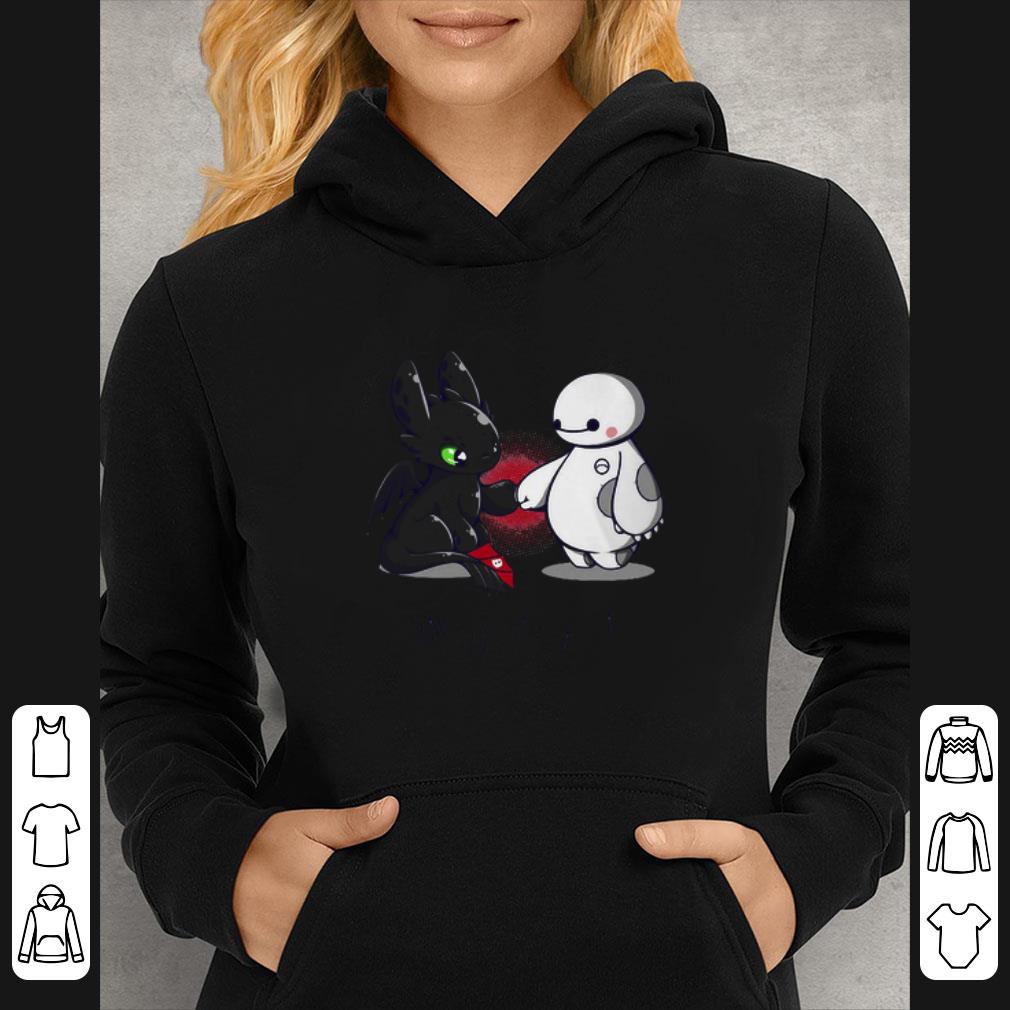 de5afc1c premium toothless and baymax big hero 6 shirt 4 - Premium Toothless And Baymax Big Hero 6 shirt