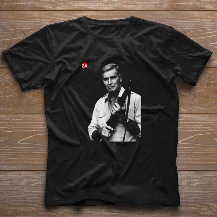 Official Charlton Heston Cold Dead Hands Meme shirt