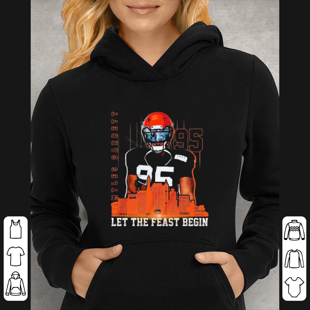 Pretty Myles Garrett No. 95 Let The Feast Begin Clemson Tigers shirt e561c25b pretty myles garrett no 95 let the feast begin clemson tigers shirt 4 - Pretty Myles Garrett No. 95 Let The Feast Begin Clemson Tigers shirt