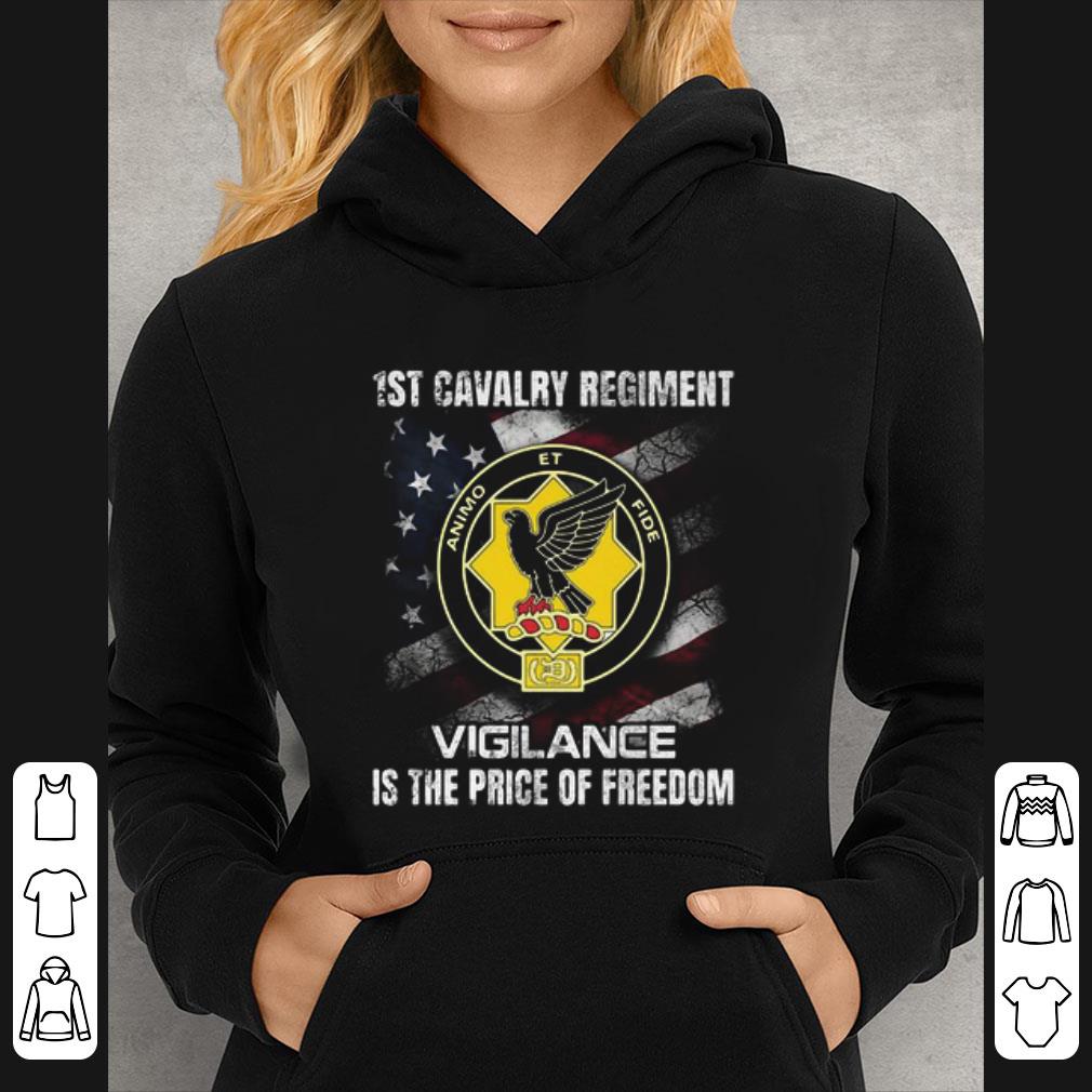 ec28d7ab hot 1st cavalry regiment vigilance is the price of freedom american flag 4th of july shirt 4 - Hot 1st Cavalry Regiment Vigilance Is The Price Of Freedom American Flag 4th Of July shirt