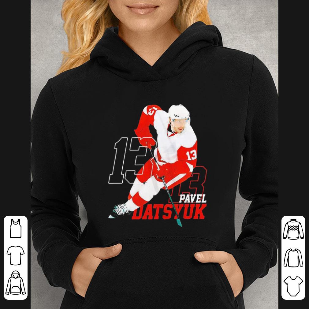 ffd1b007 great 13 pavel datsyuk detroit red wings shirt 4 - Great 13 Pavel Datsyuk Detroit Red Wings shirt