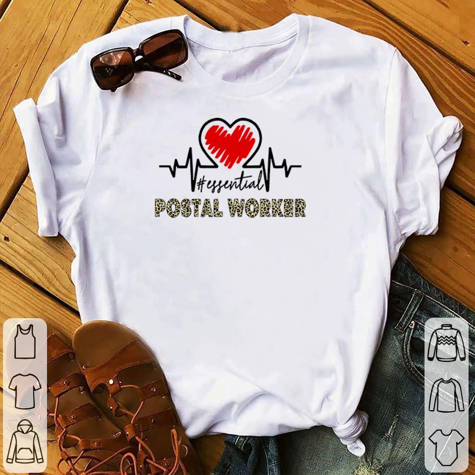 Official Heartbeat Essential Postal Worker shirt
