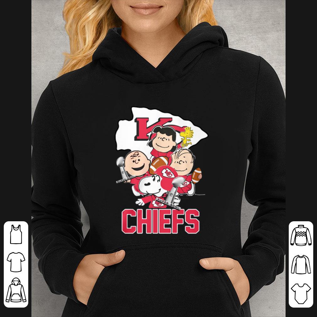 4c1f895f original kansas city chiefs peanuts characters shirt 4 - Original Kansas City Chiefs Peanuts Characters shirt