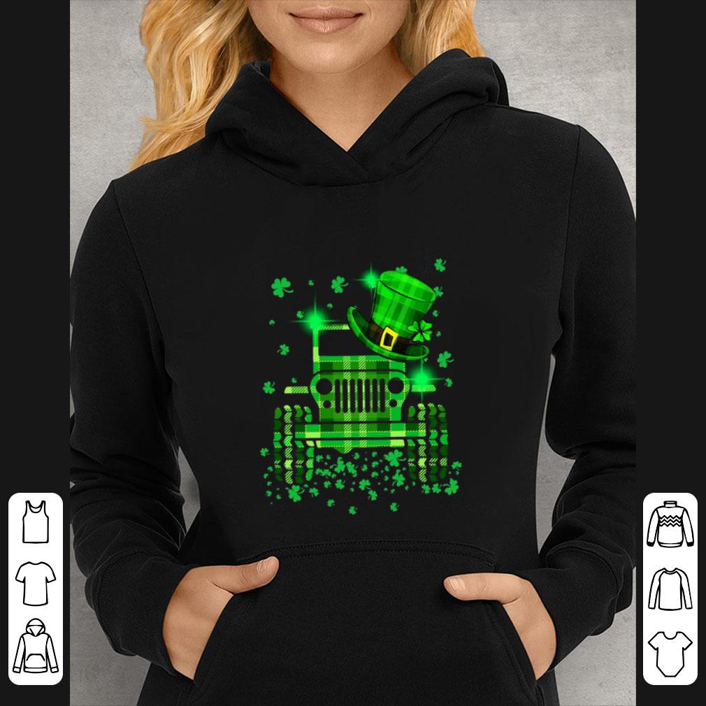 5ebe0ae6 top st patrick s day luck driving jeep shirt 4 - Top ST.Patrick’s Day Luck Driving Jeep shirt