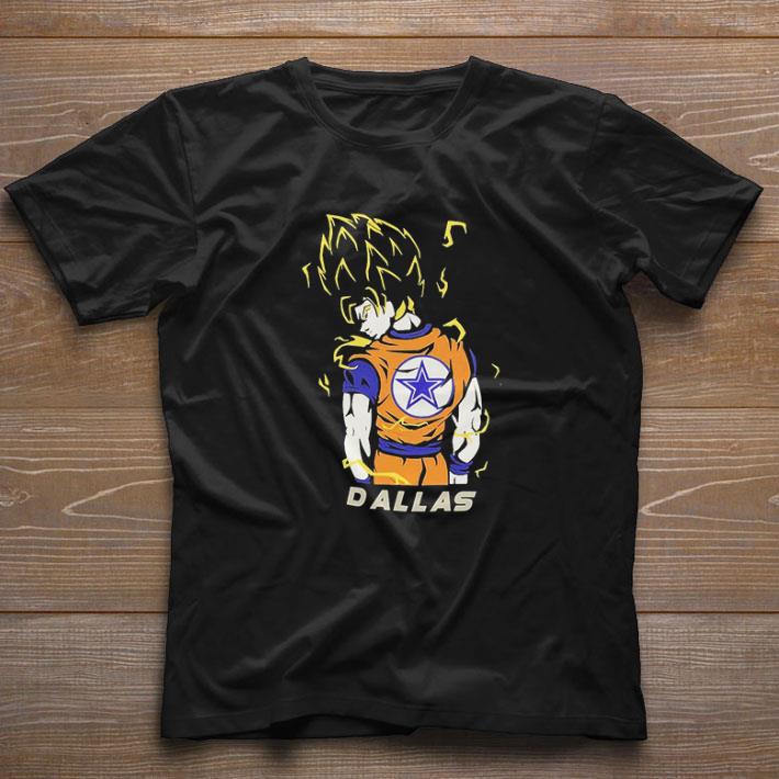 Original Dallas Cowboys Songoku Dragon Super Saiyan shirt