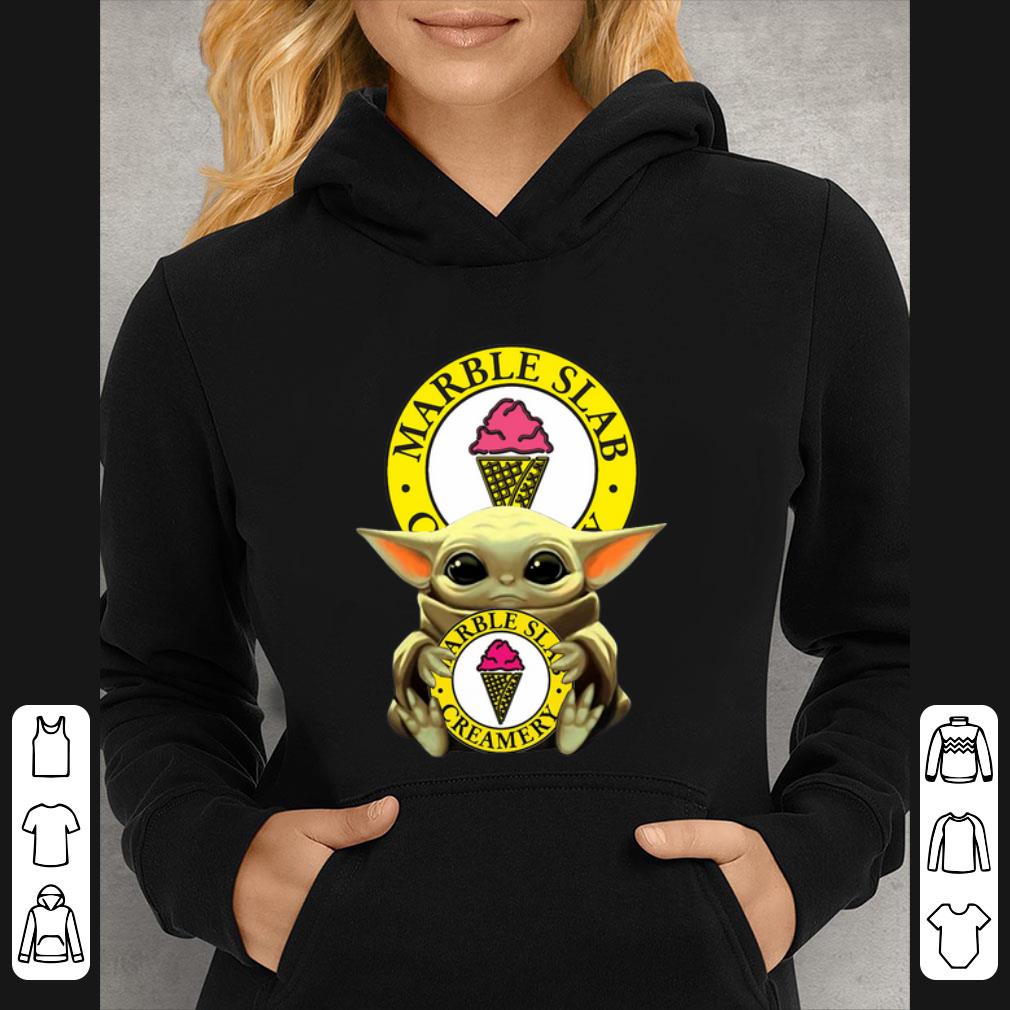7926ea43 premium baby yoda hug marble slab creamery shirt 4 - Premium Baby Yoda Hug Marble Slab Creamery shirt