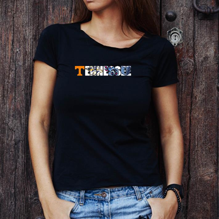 Hot Sport teams Tennessee Volunteer Titans Nashville Predators shirt