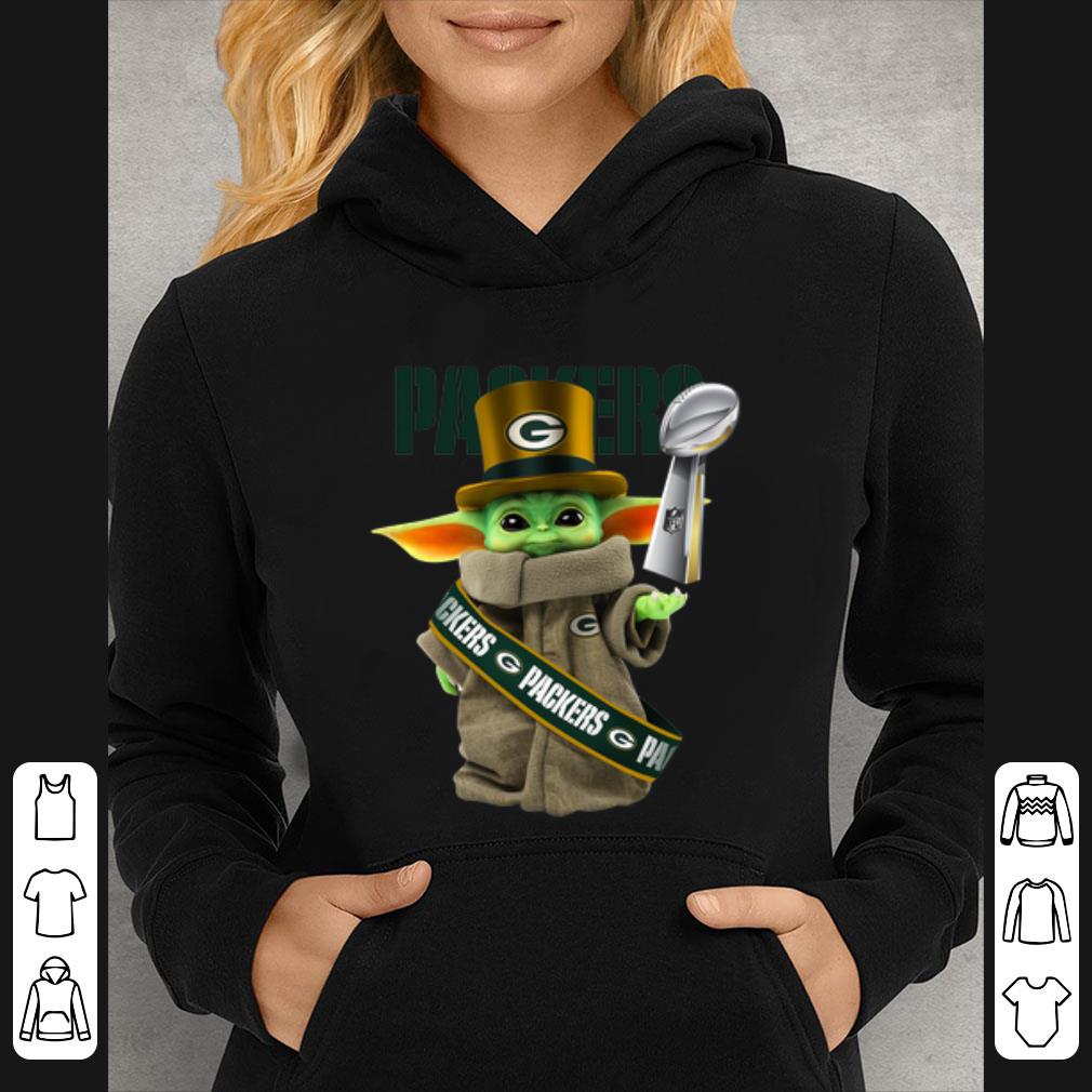 edca58b1 original star wars baby yoda green bay packer cup shirt 4 - Original Star Wars Baby Yoda Green Bay Packer Cup shirt
