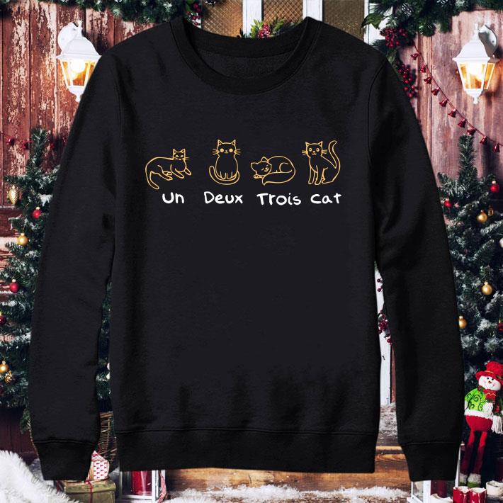 Funny Hot Un Deux Trois Cat French Teacher Cats Lover shirt bbd194e2 hot un deux trois cat french teacher cats lover shirt 4 - Funny Hot Un Deux Trois Cat French Teacher Cats Lover shirt