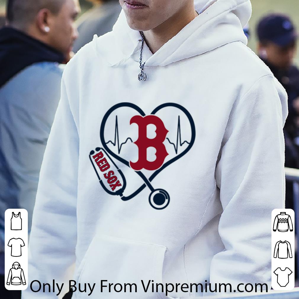 eb5e9891 top nurse boston red sox heart shirt 4 - Top Nurse Boston Red Sox Heart shirt