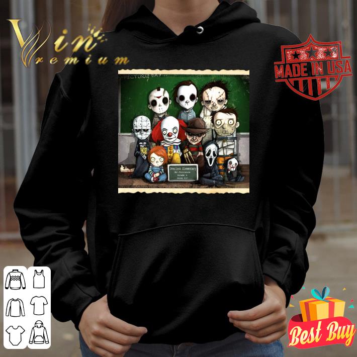 Official Horror Movie characters students in class shirt a4a9def3 horror movie characters students in class shirt 4 - Official Horror Movie characters students in class shirt