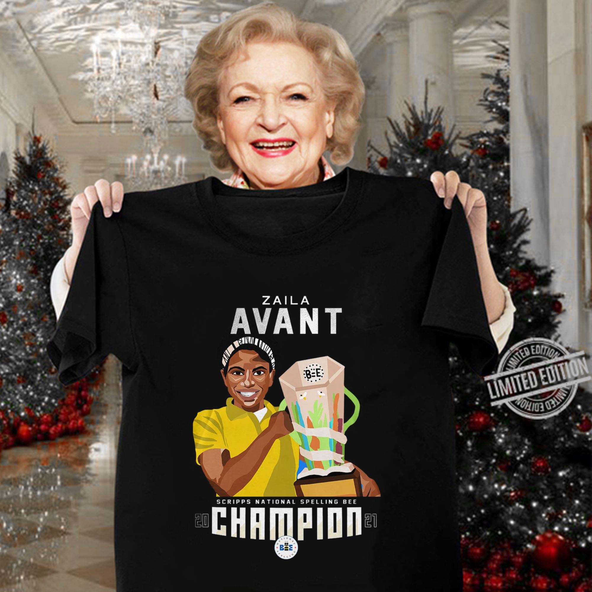 Best Zaila Avant Garde Wins Scripps National Spelling Bee Champion 2021 Shirt Zaila Avant Garde Wins Scripps National Spelling Bee Champion 2021 Shirt 3 - Best Zaila Avant Garde Wins Scripps National Spelling Bee Champion 2021 Shirt
