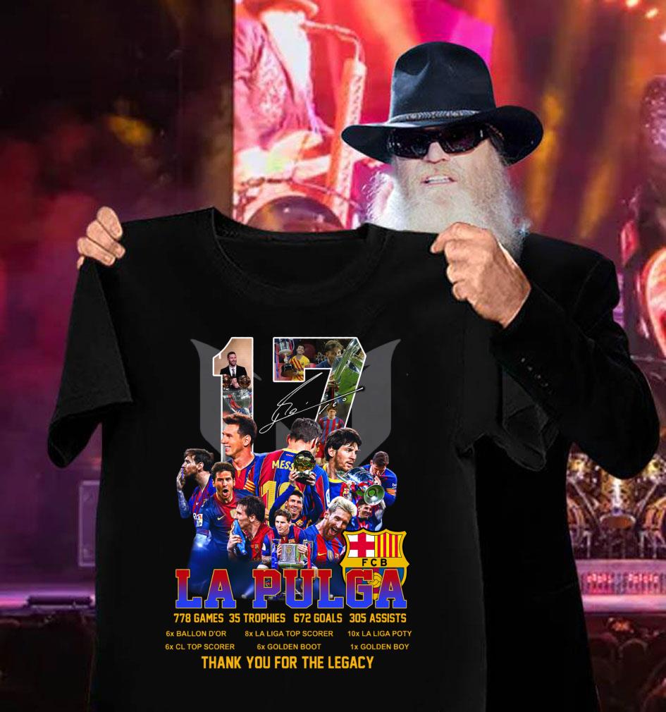17 Lionel Messi La Pulga Achievements Signature Thank You For The Legacy Shirt 17 Lionel Messi La Pulga Achievements Signature Thank You For The Legacy Shirt 3 - 17 Lionel Messi La Pulga Achievements Signature Thank You For The Legacy Shirt