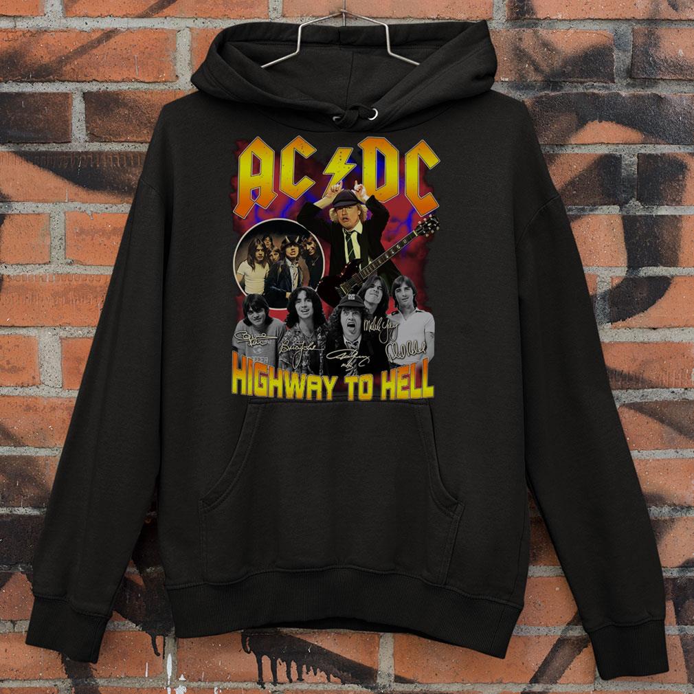 Official ACDC Rock Band Highway To Hell Signatures Shirt ACDC Rock Band Highway To Hell Signatures Shirt 4 - Official ACDC Rock Band Highway To Hell Signatures Shirt