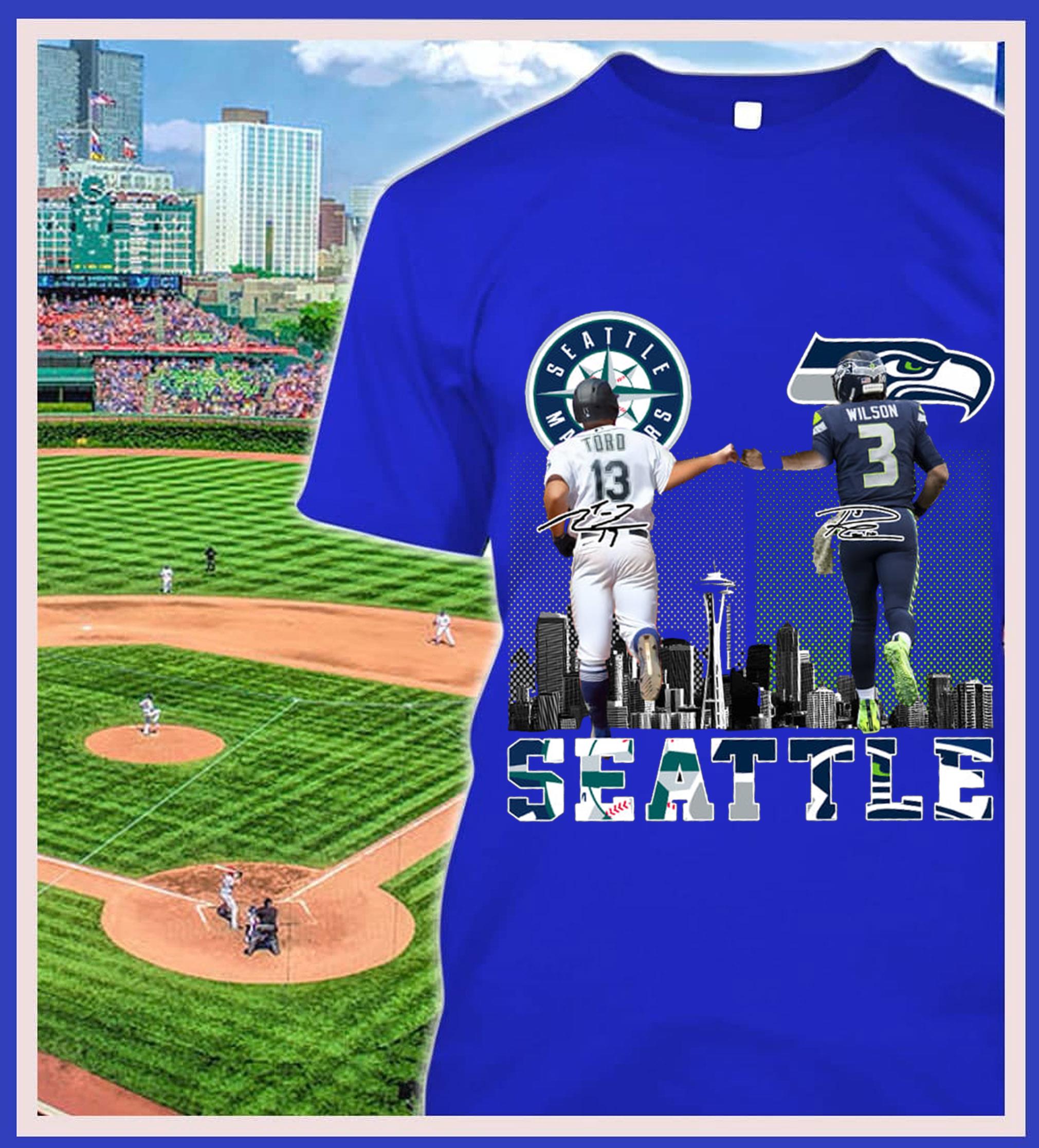 Original Abraham Toro Seattle Marines Russell Wilson Seattle Seahawks Shirt Abraham Toro Seattle Marines Russell Wilson Seattle Seahawks Shirt 2 - Original Abraham Toro Seattle Marines Russell Wilson Seattle Seahawks Shirt